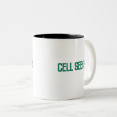 Cell Seeker | Excel Data Verkenner Spreadsheet Tweekleurige Koffiemok (Voorkant rechts)