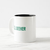 Cell Seeker | Excel Data Verkenner Spreadsheet Tweekleurige Koffiemok (Voorkant links)