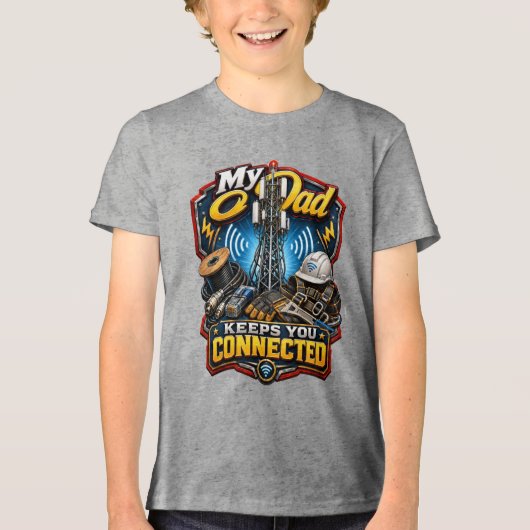Cell Tech (2) Tri-Blend Shirt (Voorkant)