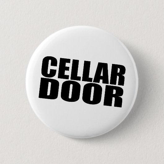 Cellaire deur ronde button 5,7 cm (Voorkant)