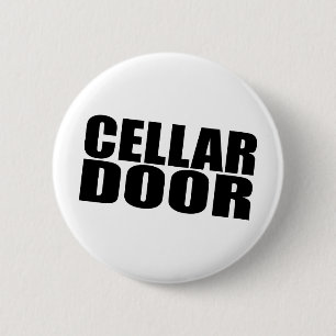 Cellaire deur ronde button 5,7 cm