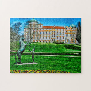 Celle Castle Duitsland. Legpuzzel