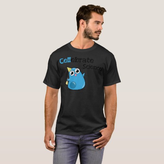 Cellebrate Science T-shirt (Voorkant volledig)