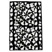 Cellen Abstraction Black White Medium Cadeauzakje (Voorkant)