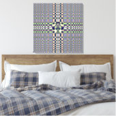 Cellen Canvas Afdruk (Insitu (Slaapkamer))