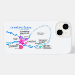 Cellen Gen Transcriptiefactoren Diagram  Case-Mate iPhone 14 Hoesje