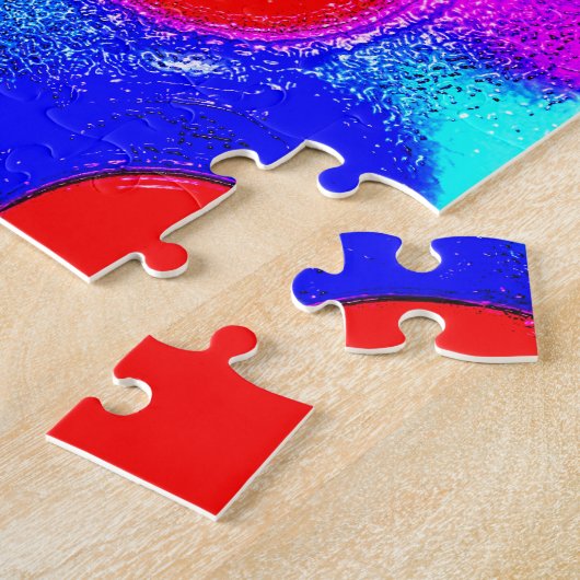 Cellen leuke kunst legpuzzel (Zijkant)