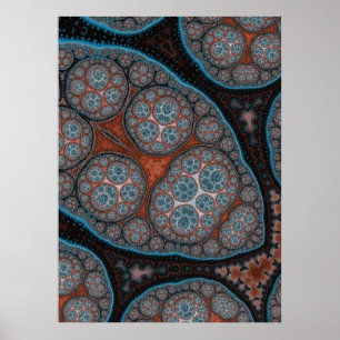 Cellen_oranje Poster