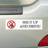 CELLEN TELEFOON, SCHUWBEDRIJF. BUMPERSTICKER (Op auto)