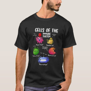 Cellen van het Immuunsysteem Biologie Cellen Weten T-shirt