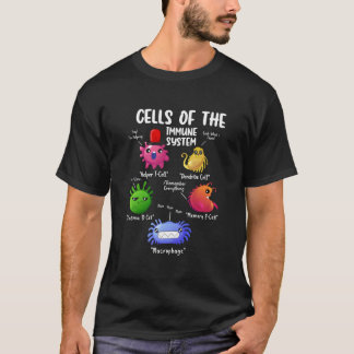 Cellen van het Immuunsysteem Biologie Cellen Weten T-shirt