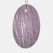 Cellen van humaan uterusweefsel met aanstootgevend keramisch ornament (Links)