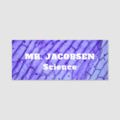 Cellen Wetenschap Leraar Naam Tag (Voorkant)