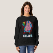 Cellfie Cel Selfie Bacteriën Bioloog Trui (Voorkant volledig)