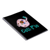 CellFie Funny Biology Science Teacher Pun Gift Notitieboek (Rechterzijde)