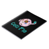 CellFie Funny Biology Science Teacher Pun Gift Notitieboek (Linkerzijde)