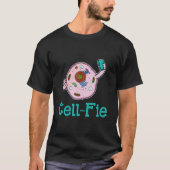 CellFie Funny Biology Science Teacher Pun Gift T-shirt (Voorkant)