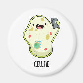 Cellfie Grappige Biologie Selfie Pun Magneet (Voorkant)