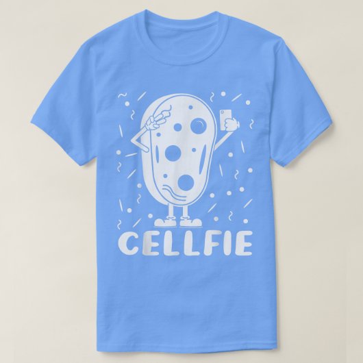 Cellfie Science Scientist T-shirt (Design voorkant)