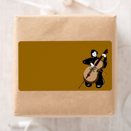 cellist etiket (Insitu)