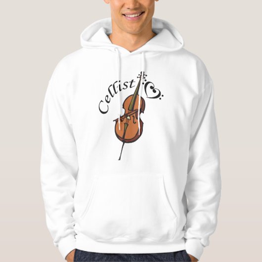 Cellist Hoodie (Voorkant)