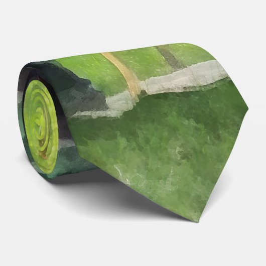 Cellist in de tuin stropdas (Opgerold)