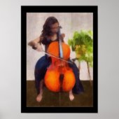 Cellist Poster (Voorkant)