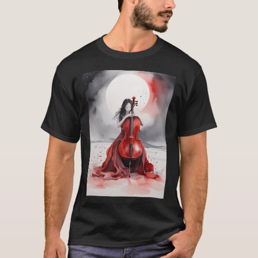 Cellist T-shirt (Voorkant)