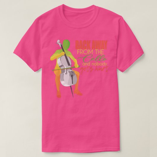 Cello 15 t-shirt (Design voorkant)