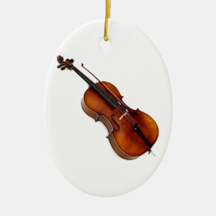 "Cello 1"-geschenken en -producten Keramisch Ornament