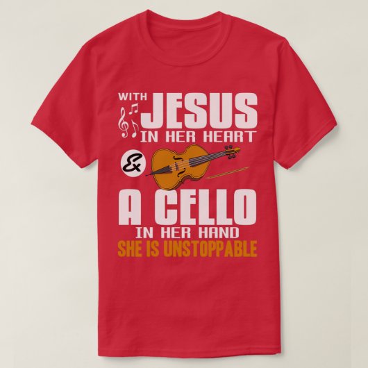 Cello 9 t-shirt (Design voorkant)