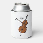 Cello-afbeelding cartoon blikjeskoeler (Blikje Achterkant)