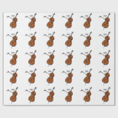 Cello-afbeelding cartoon cadeaupapier (Vlak)