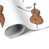 Cello-afbeelding cartoon cadeaupapier (Rol Hoek)