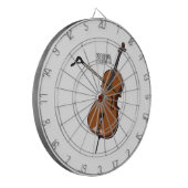 Cello-afbeelding cartoon dartbord (Voorkant Links)