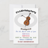 Cello-afbeelding cartoon