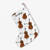 Cello-afbeelding cartoon kleine kerstsok (Achterkant (Hangend))