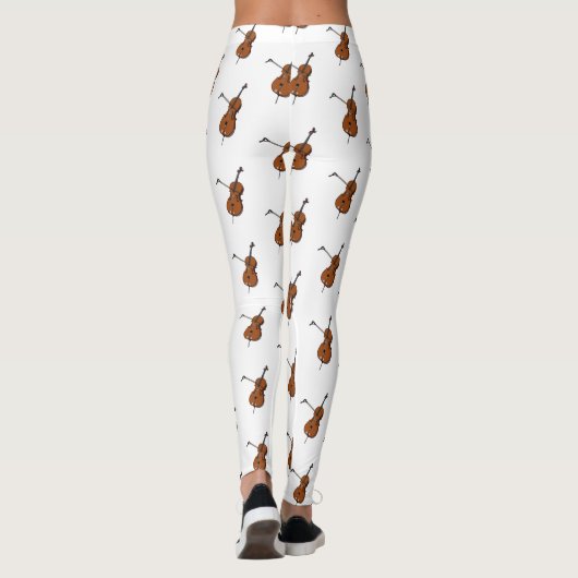Cello-afbeelding cartoon leggings (Achterkant)
