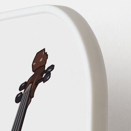 Cello-afbeelding cartoon pickleball paddle (Links Detail)