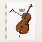 Cello-afbeelding cartoon planner (Voorkant)