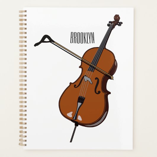 Cello-afbeelding cartoon planner (Voorkant)