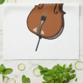 Cello-afbeelding cartoon theedoek (Gevouwen)