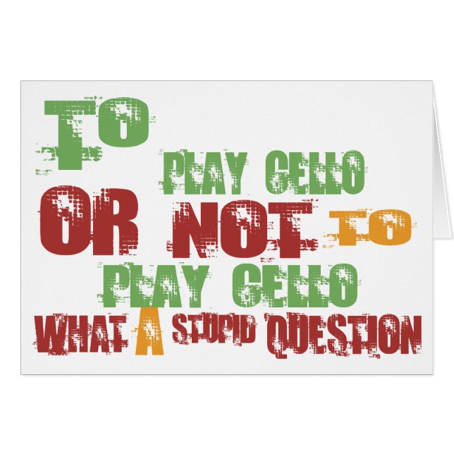 Cello afspelen (Voorkant Horizontaal)