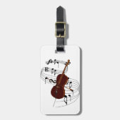 Cello Bagagelabel (Voorkant verticaal)