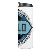 Cello Best Music Note Circle Thermosbeker (Geroteerd rechts)