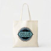 Cello Best Music Note Circle Tote Bag (Voorkant)