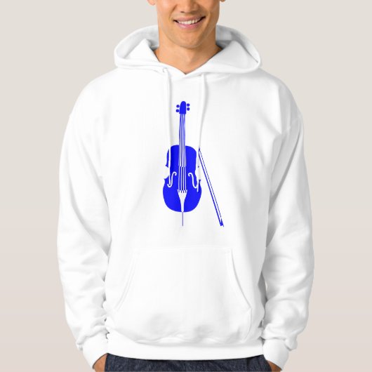 Cello - Blauw Hoodie (Voorkant)