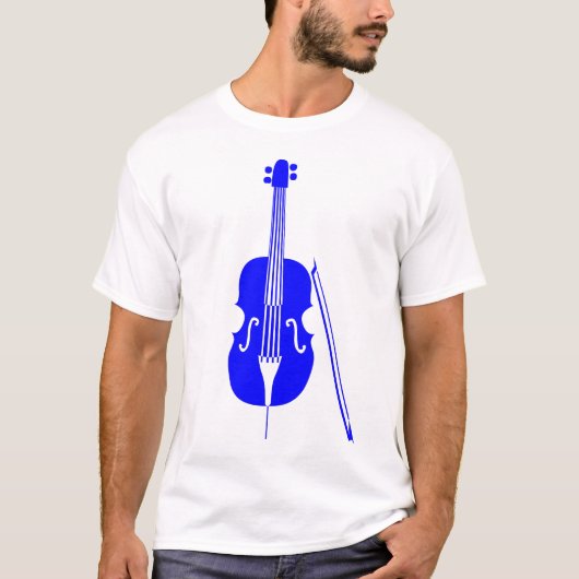 Cello - Blauw T-shirt (Voorkant)