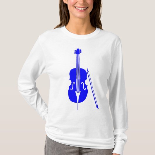 Cello - Blauw T-shirt (Voorkant)