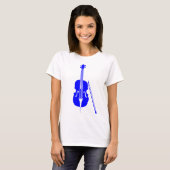 Cello - Blauw T-shirt (Voorkant volledig)